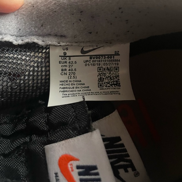 Nike sacai x LDWaffle ‘Black’ — Size 9 (Men) - Picture 9 of 10